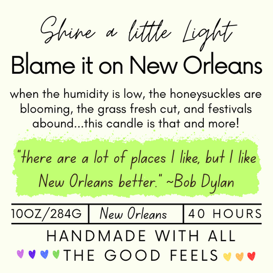 Blame it on New Orleans